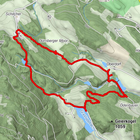 4 Seen Wanderung