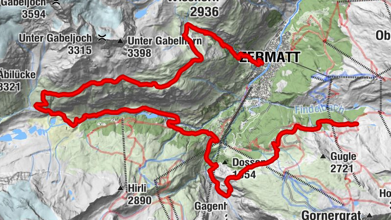 Via Valais Mountain Lodge Ze Seewjinu - Zermatt (Etappe 9)