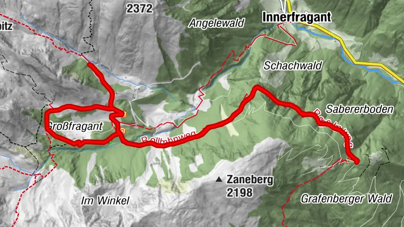 Themenweg Großfragant "drunter & drüber"