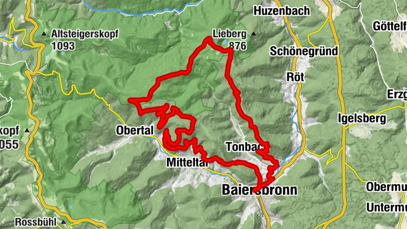 Baiersbronner T7 Tonbach Obertal Tour