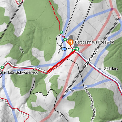 Rossweid - Blatteschwand - Salwideli - Salwide - Rossweid