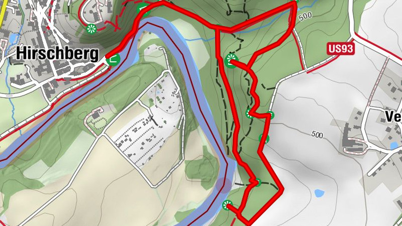 Urwaldpfad Hirschberg - Thüringer Urwaldpfade