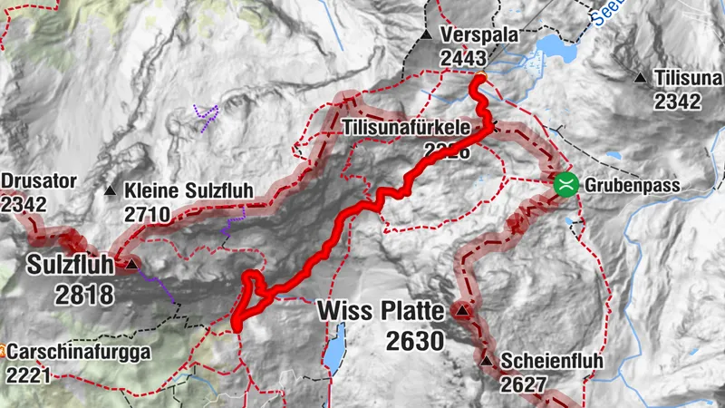 Familienklettersteig Partnunblick