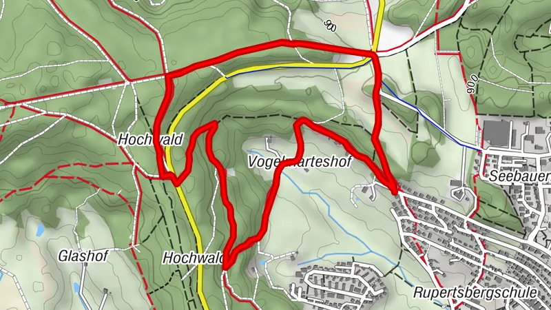 Rundwanderung über die Hiesemicheleshöhe