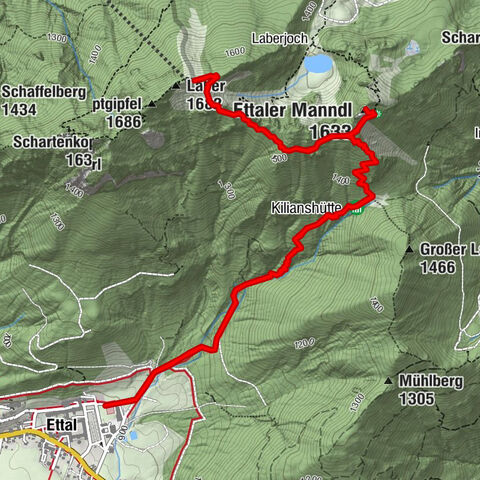 Laber - Ettaler Mandl