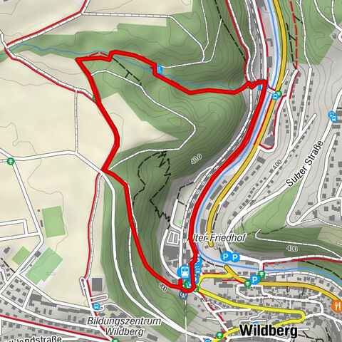 GeoTour Wildberg durch die malerische Lützenschlucht