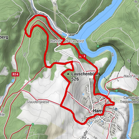 Lauschebühlweg - Harra