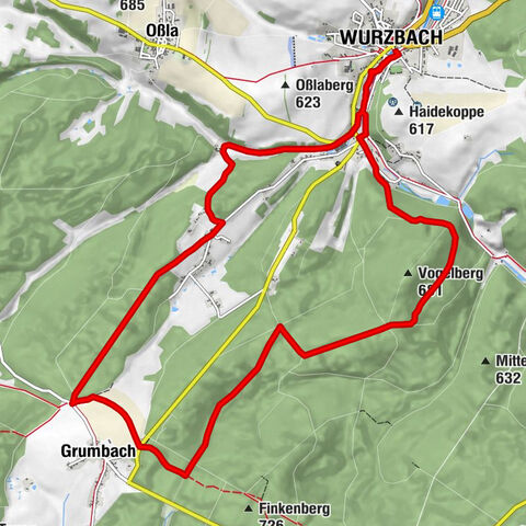 Kinderweg - "Humboldt-Entdeckerpfad" - Wurzbach - Thüringer Wald