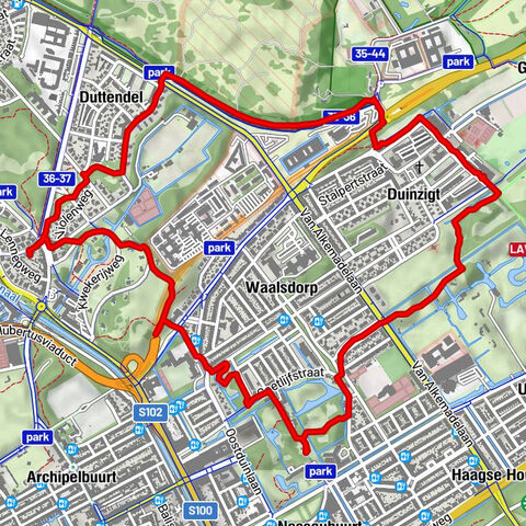 Wandeling door Den Haag (Duttendel)